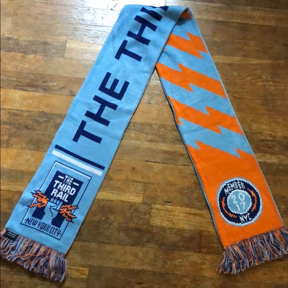 NYCFC 2017 Third Rail Scarf (members only)